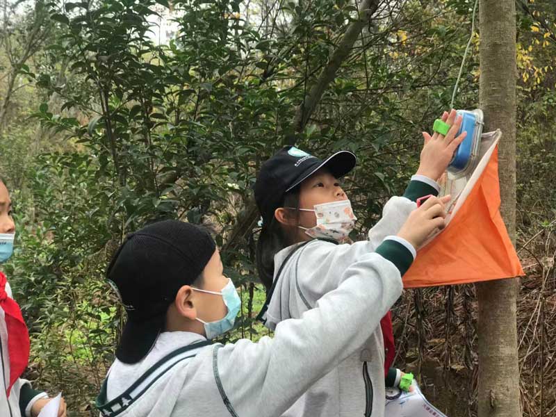 南師附小江寧分校定向越野活動